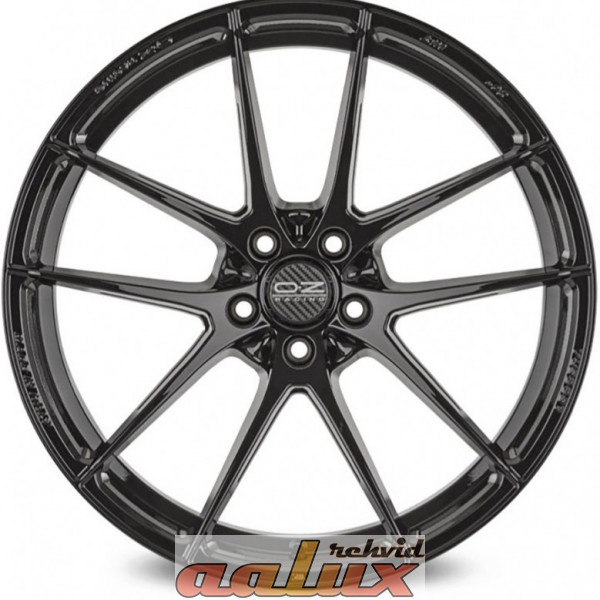 OZ Racing Leggera HLT Gloss Black 9,5x19 5x112 ET45 CB75,0 R12 660 kg W01987200O2