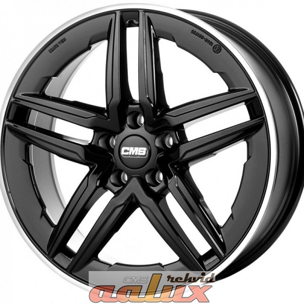 CMS C29-AERO Diamond Rim Black Gloss 8x19 5x112 ET28 CB66,5 R14 950 kg C29 809 28 61S DRB
