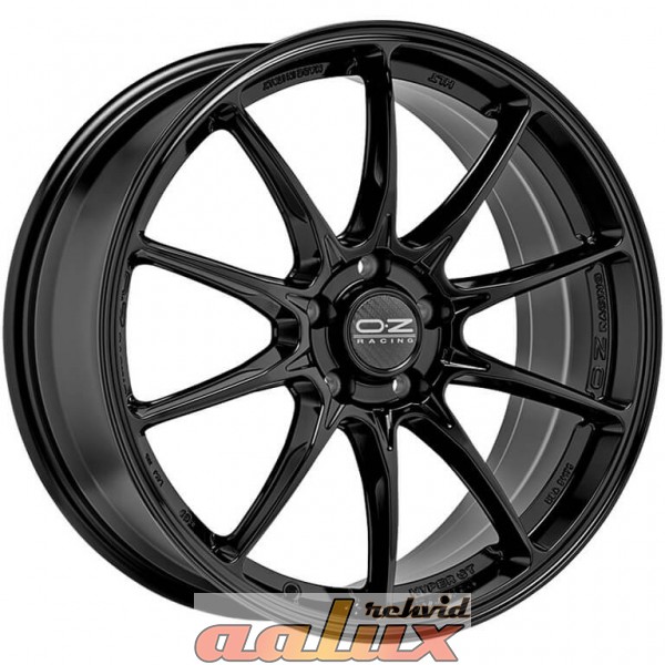 OZ Racing Hyper GT HLT Gloss Black 8,5x19 5x114 ET40 CB75,0 60° 690 kg W01A15205O2